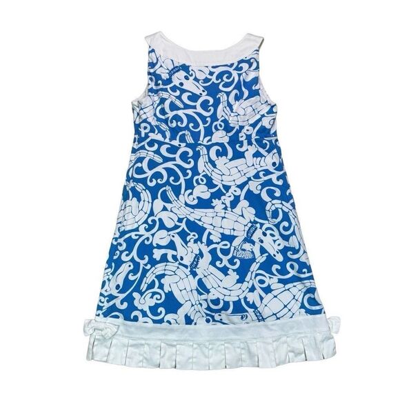 Lilly Pulitzer Gabby Gator Shift Dress Women’s‎ Size 0 - Picture 4 of 9